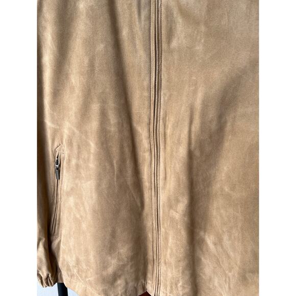 NWT Weatherproof Men’s Suede Bomber Jacket - XXL - Picture 6 of 9